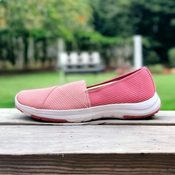 NIB LL Bean Back Cover Slip On Sneaker Loafer Flats Field Rose Faded Rose - Picture 5 of 12